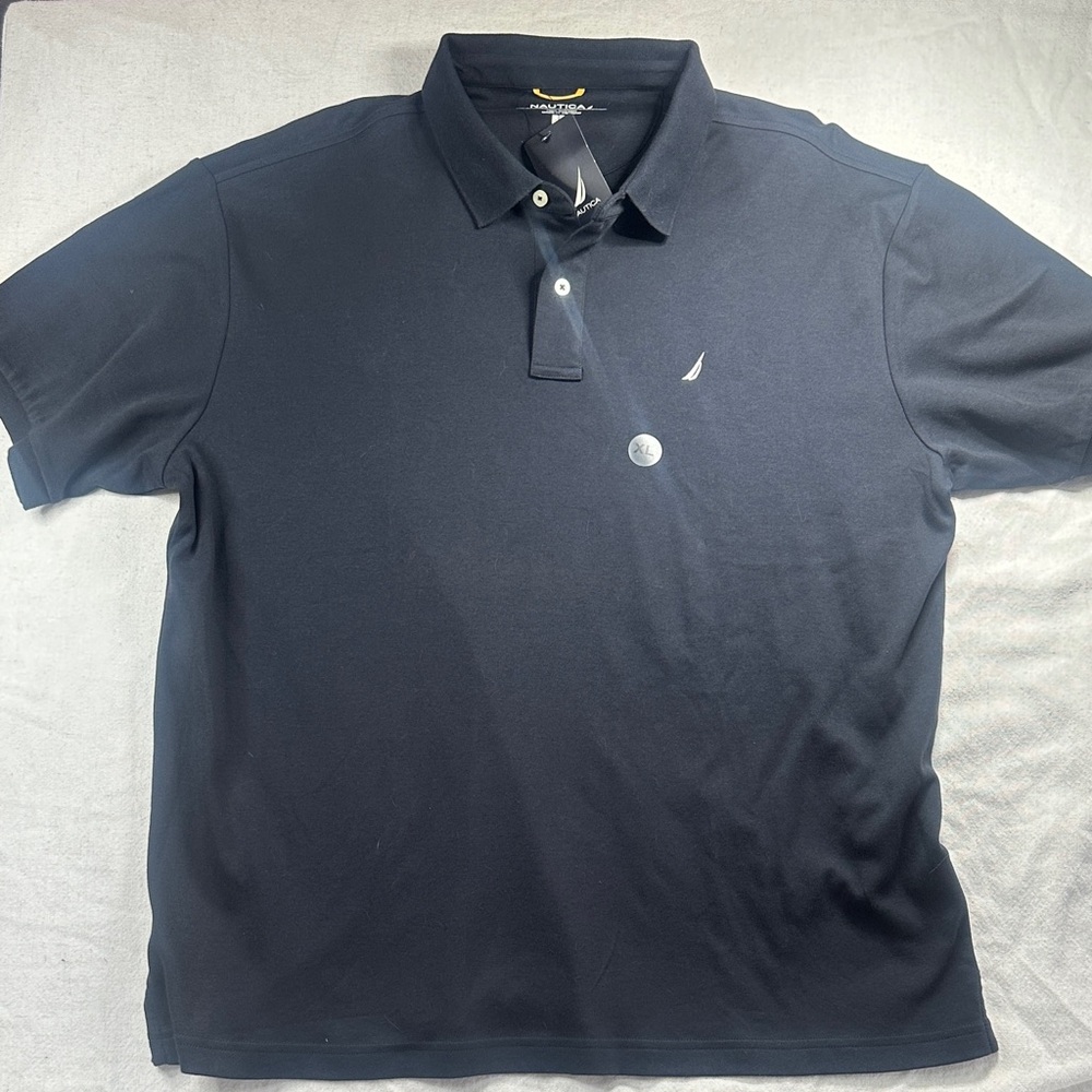 Nautica Men's Dark Blue Polo Shirt
